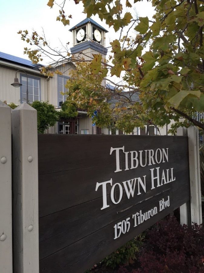 Tiburon Town Hall, where Yema Khalif and Hawi Awash’s administrative claim is currently being processed by the town of Tiburon.