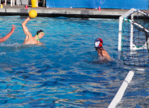 AWHS senior Cole Wooster goes in for goal against Terra Linda in the home game on Monday, Sept. 20.