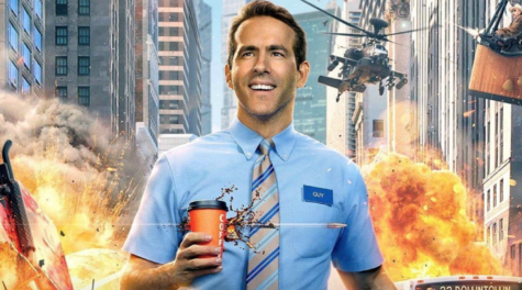 Free Guy, starring Ryan Reynolds, gives viewers an enjoyable film experience while also carrying underlying inspirational themes. (promotional material courtesy of 20th Century Studios)