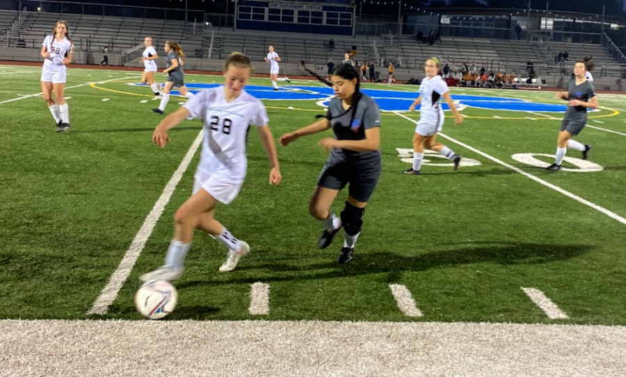 Girls junior varsity soccer punts into pre-season, loses to West County