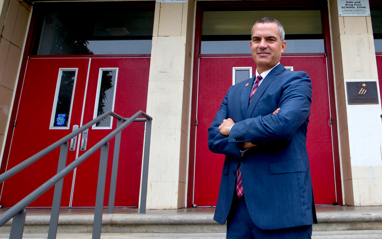 Barnaby Payne will take on the role of principal of Redwood High School after working as principal at two schools in the San Francisco School District. (Photo courtesy of Stanford University)
