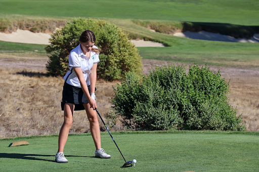 Ryan Magnusson shown teeing off during a match at the Meadow Club on Sept. 28 vs Redwood. 