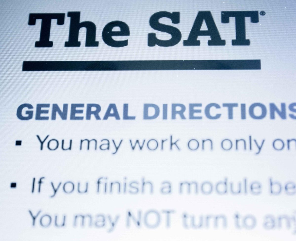 As of next year, the SAT will change to an entirely digital format. 