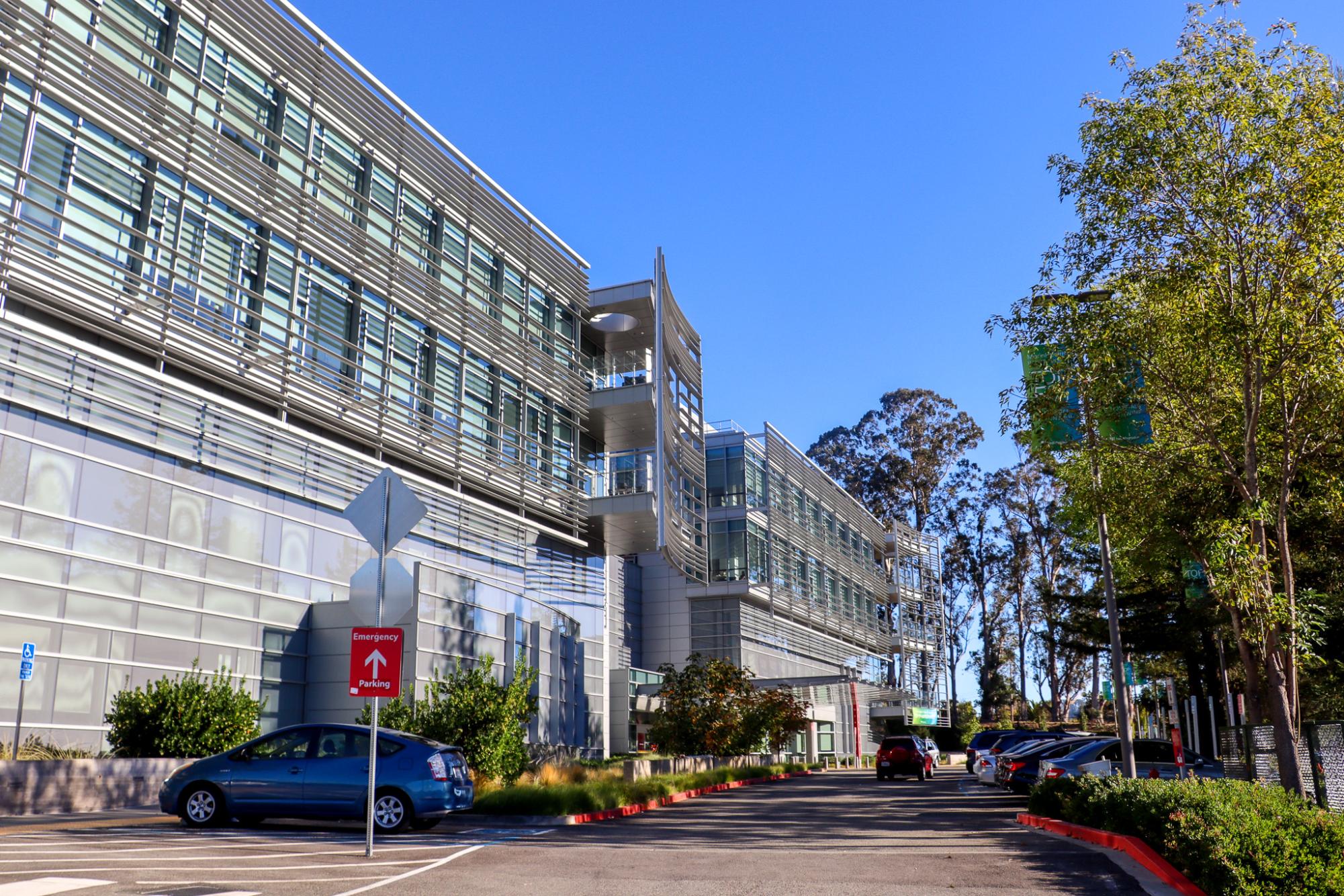 The Marin General Hospital has a separate hospital wing designated specifically for medical emergencies. 