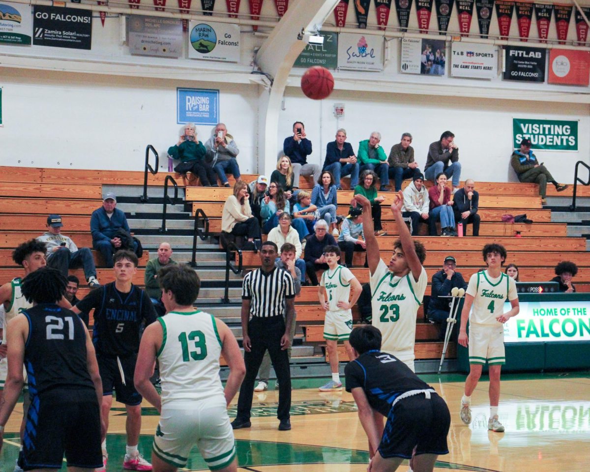 Archie Williams junior Kia Smith takes a shot against the Encinal Jets.