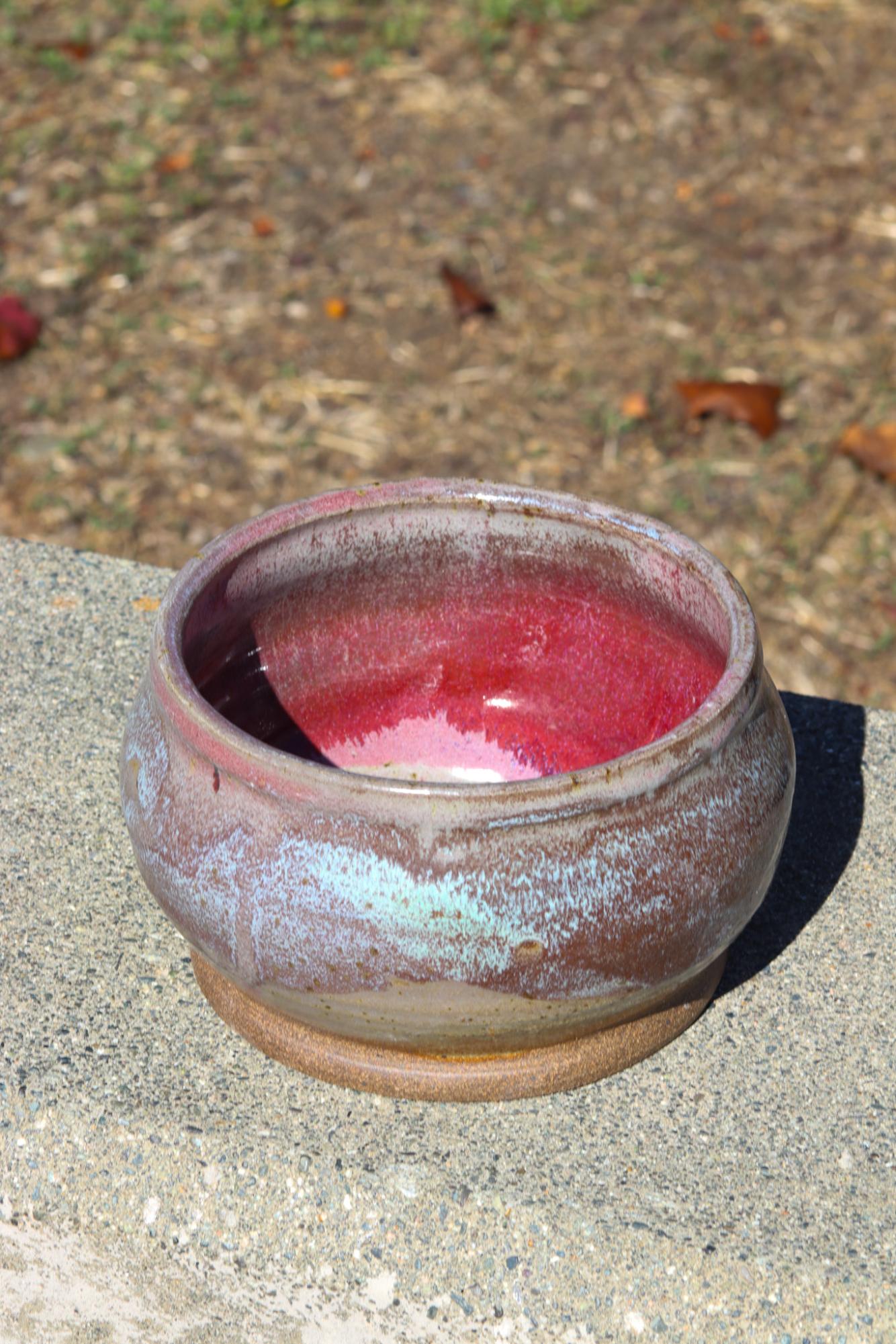 "Volcano" by Miya Hermans was the first time this year that she made a bigger planter pot and challenged herself. 