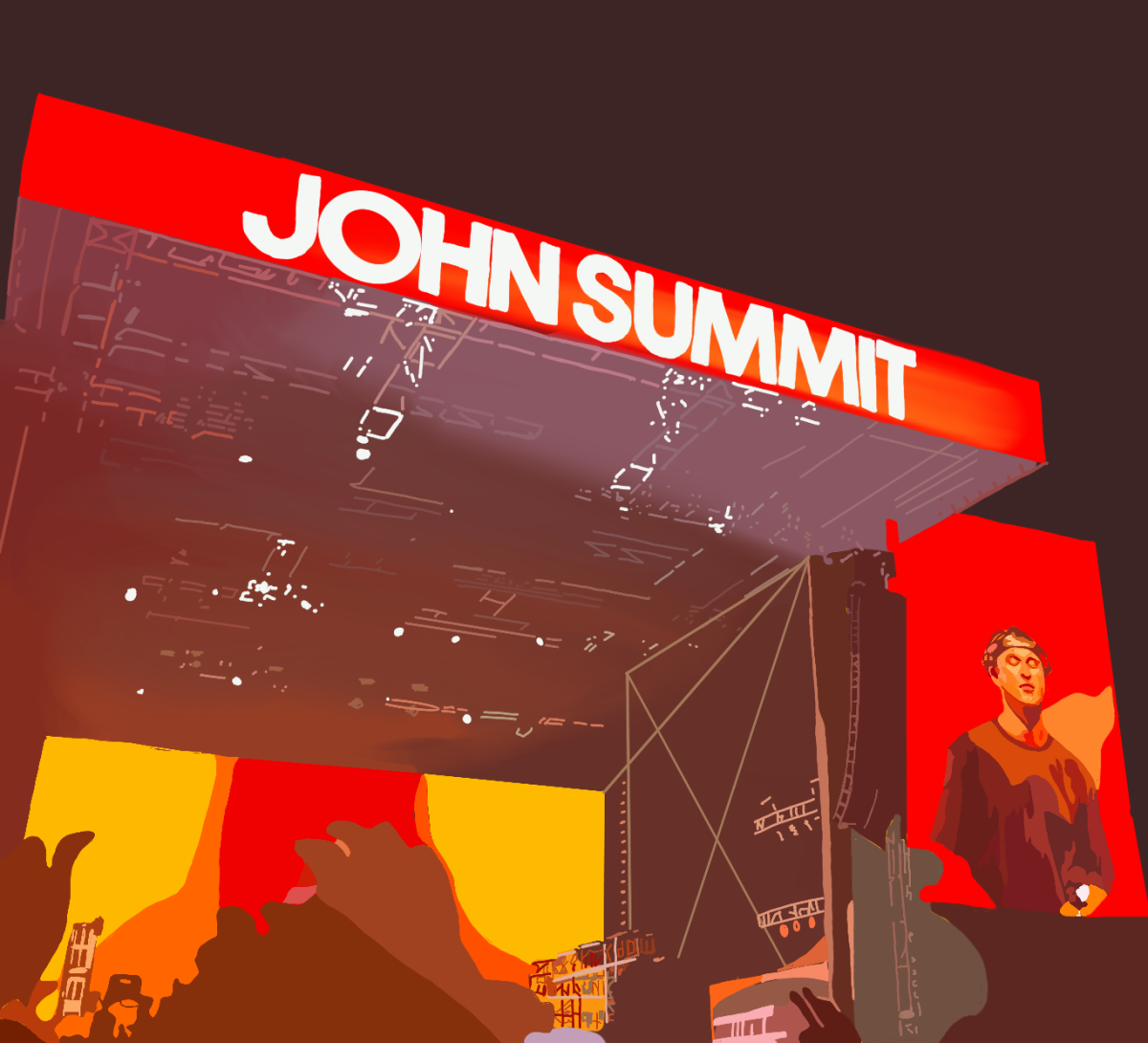2025 Outside Lands headliner John Summit performed at Twin Peaks stage last summer.