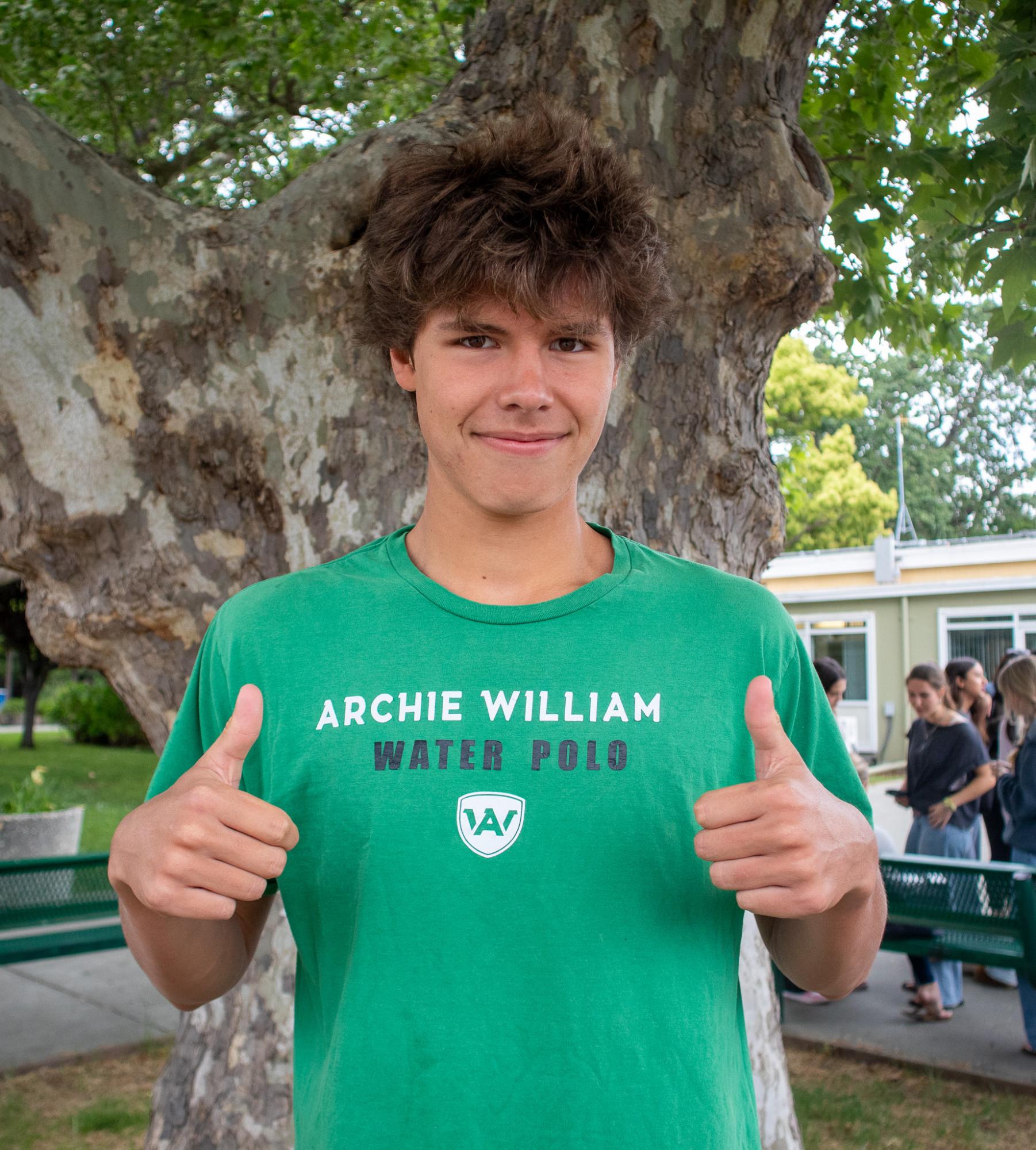 Sophomore Chris Tomlin is running to become the 2026-27 ASB vice president. 
