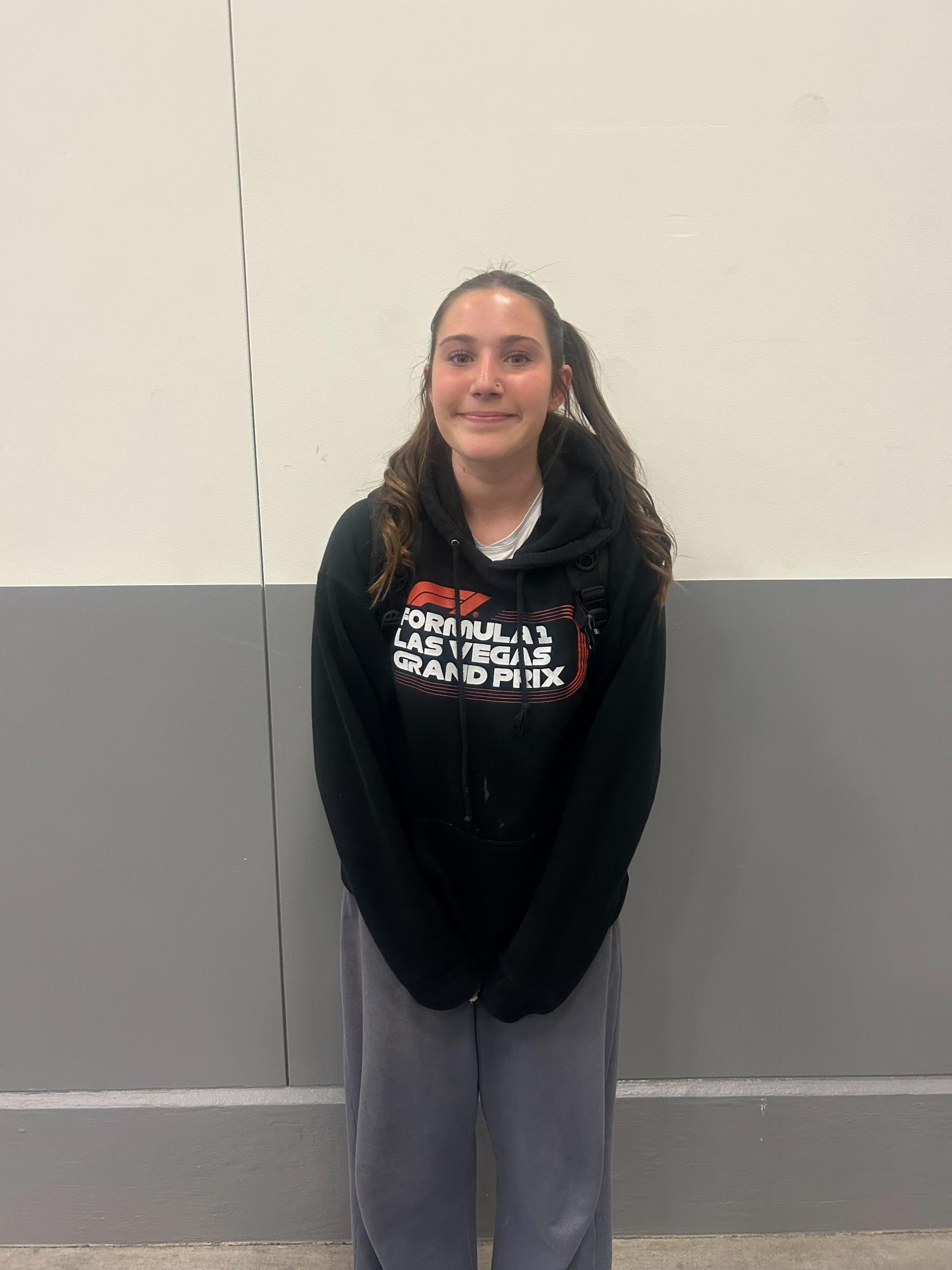 Freshman Hannah Duffy is running to become the 2026-27 sophomore class president. 