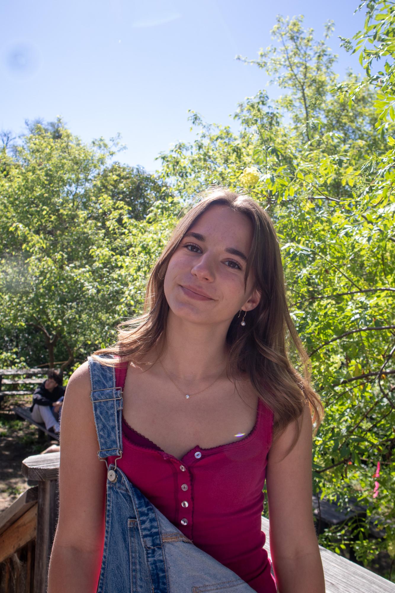 Sophomore Nyla Borgo is running to become the 2026-27 junior class president. 
