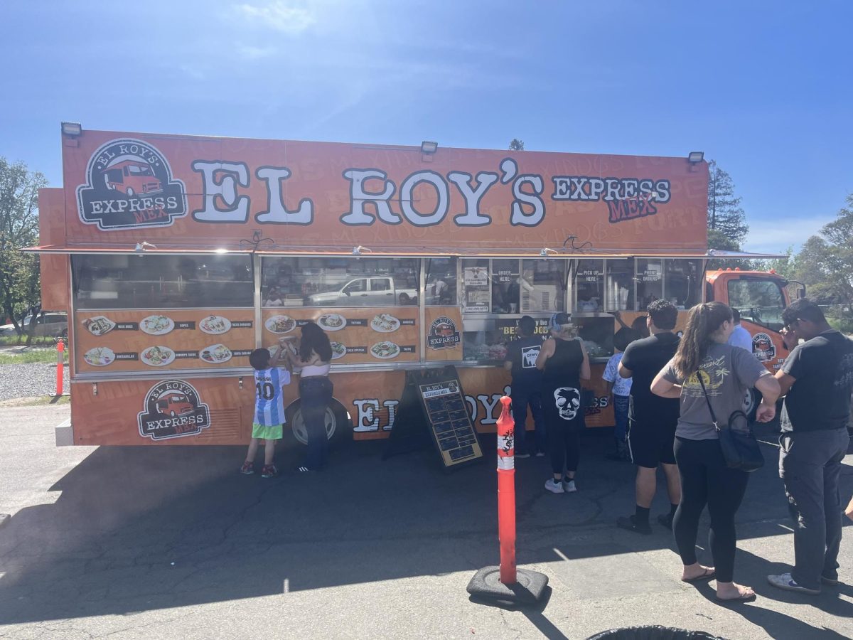 One of the El Roy's food trucks is located near the Petaluma fairgrounds. 