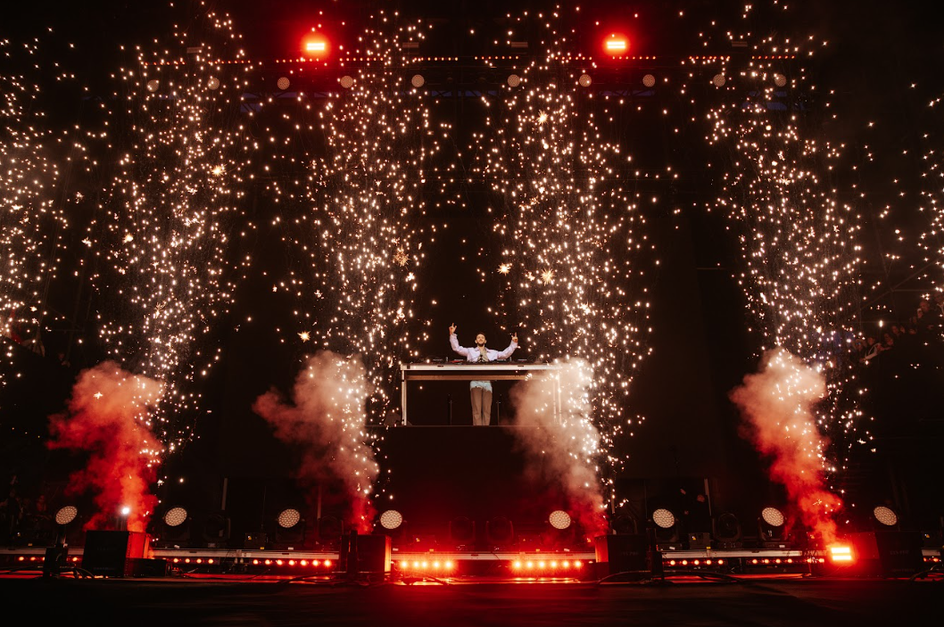 Zedd rocks the crowd with a stunning set at the T-Mobile Stage.