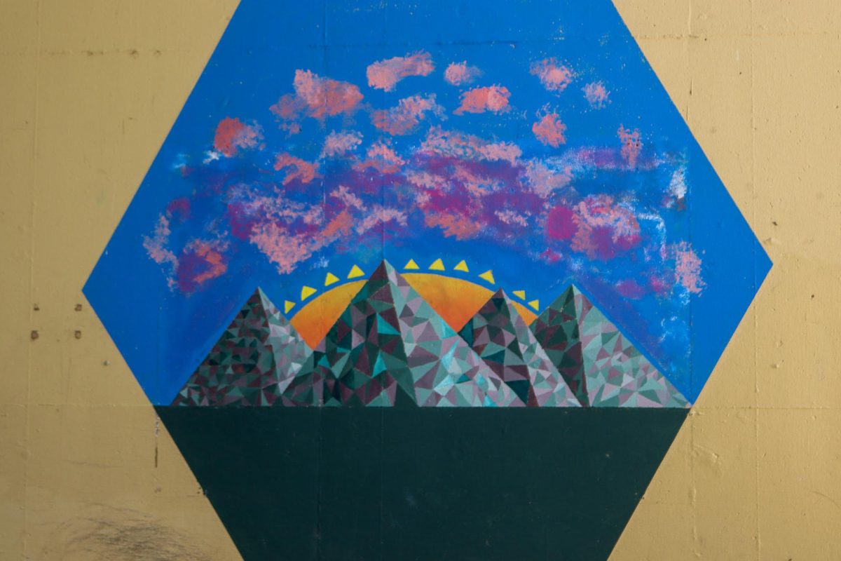 Art on Archie Williams campus wall makes the school unique.